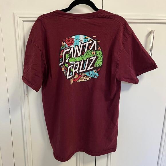 Men’s Santa Cruz, aquatic shirt, size large - Picture 4 of 5